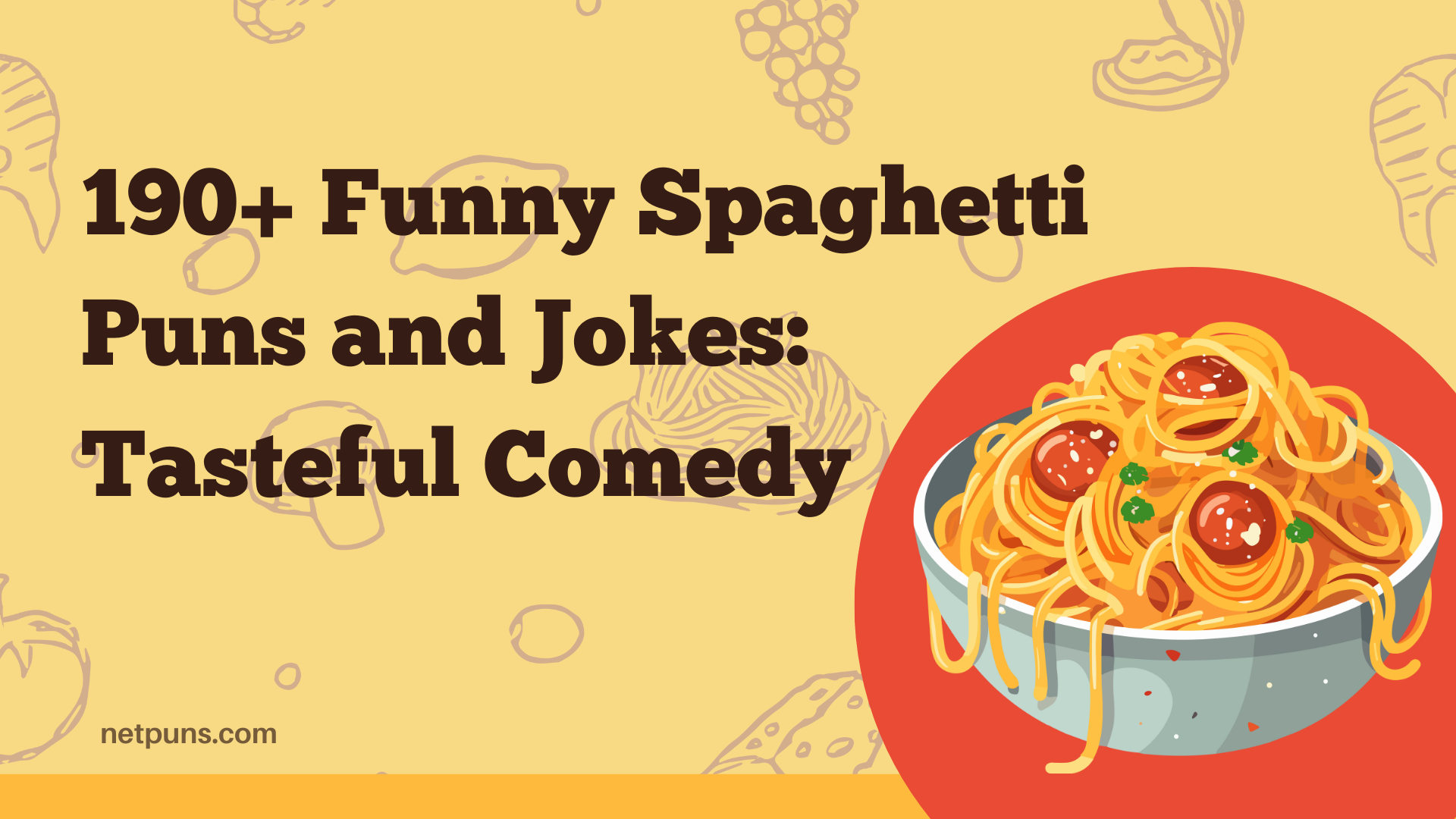 190+ Funny Spaghetti Puns and Jokes: Tasteful Comedy