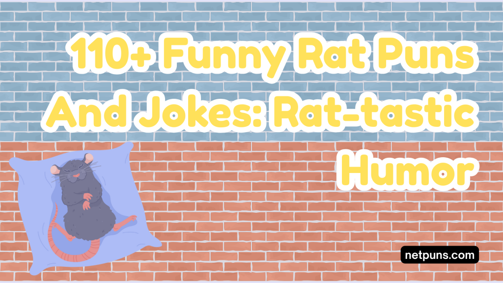 110+ Funny Rat Puns And Jokes: Rat-tastic Humor