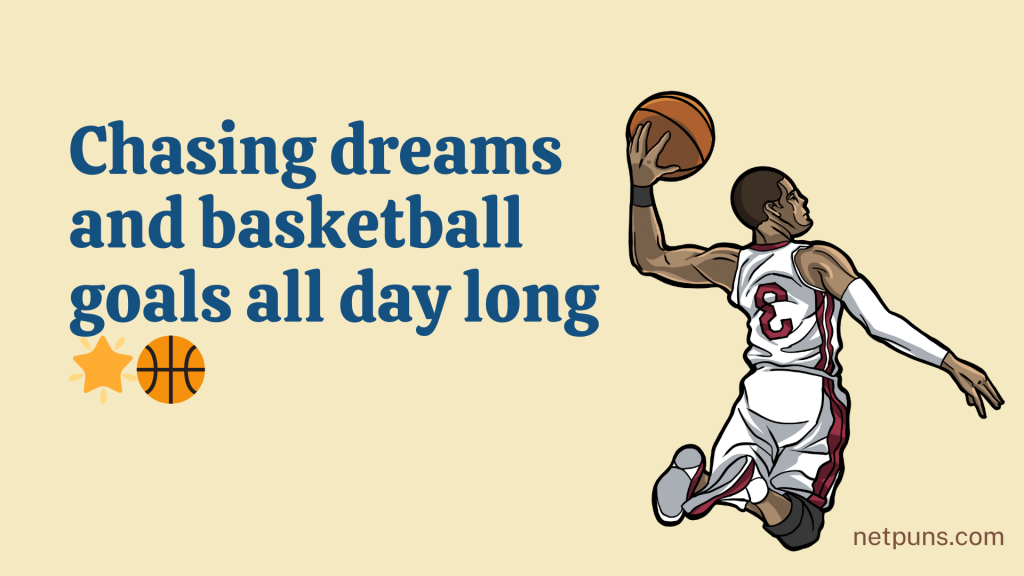 Chasing dreams and basketball goals all day long 🌟🏀
