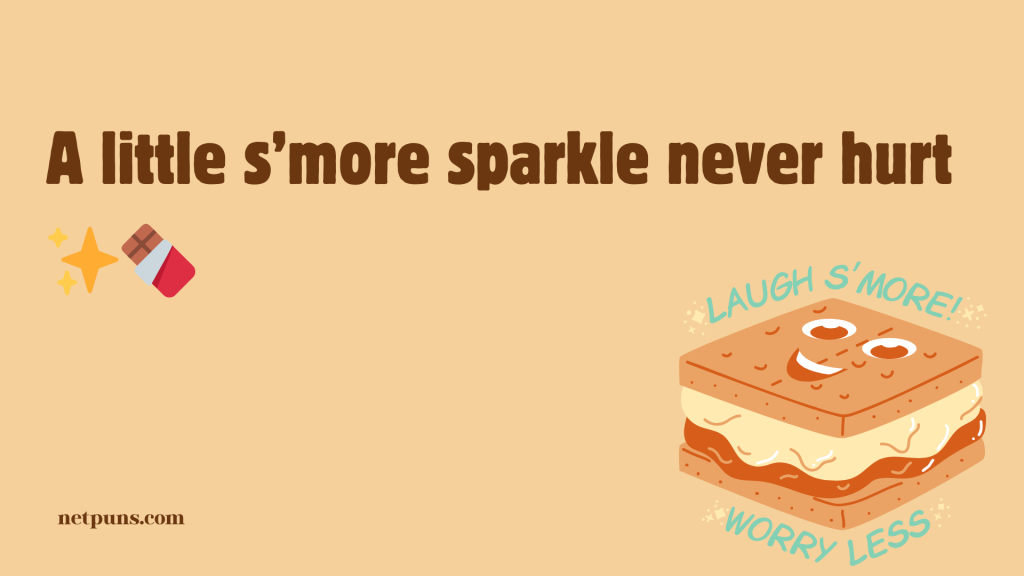 A little s’more sparkle never hurt ✨🍫