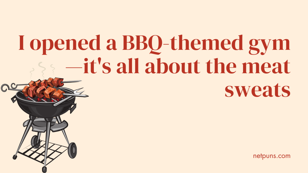 I opened a BBQ-themed gym—it's all about the meat sweats.