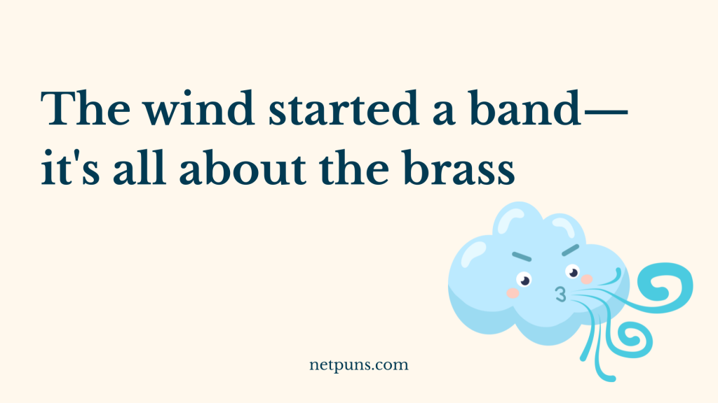 The wind started a band—it's all about the brass.