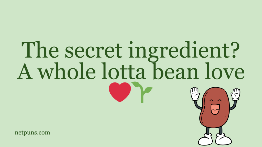 The secret ingredient? A whole lotta bean love. ❤️🌱