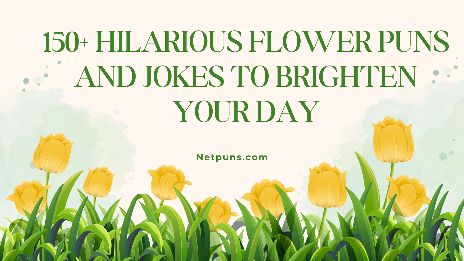 150+ Hilarious Flower Puns and Jokes to Brighten Your Day