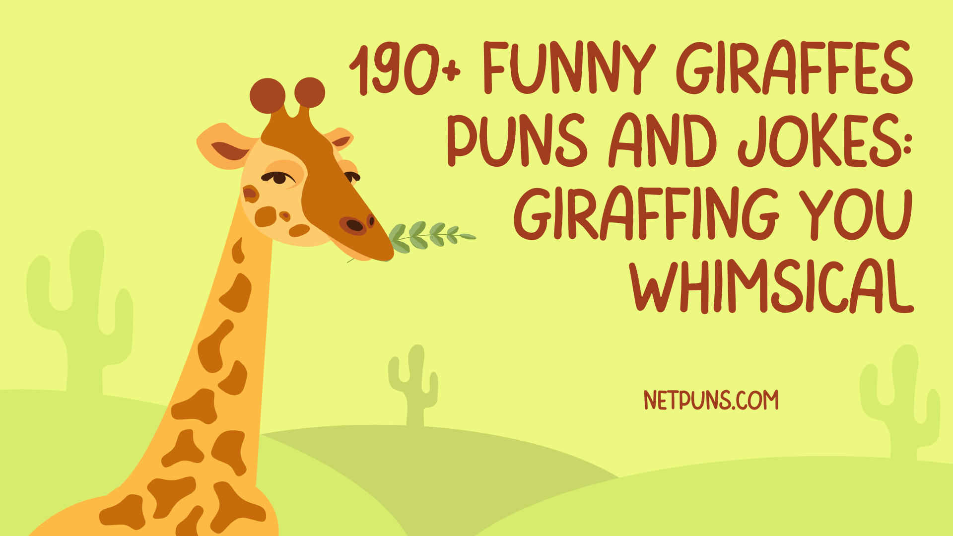 190+ Funny Giraffes Puns and Jokes: Giraffing You Whimsical