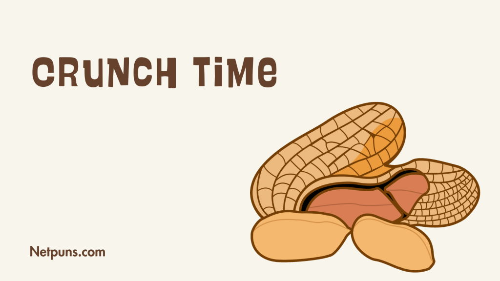 Crunch time.