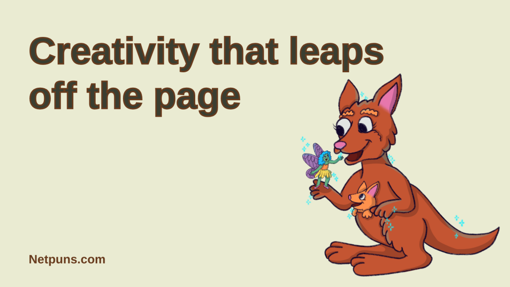 Creativity that leaps off the page.